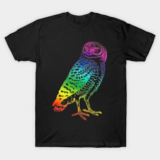 Owl Rainbow T-Shirt